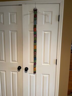 Krauss for Sundance Floral Embroidered Belt in Floral - Size M